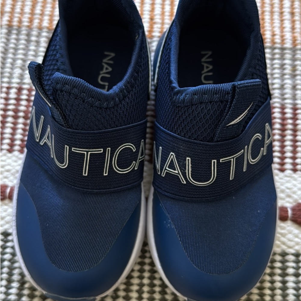 Nautica Dark Blue Slip-On Shoes